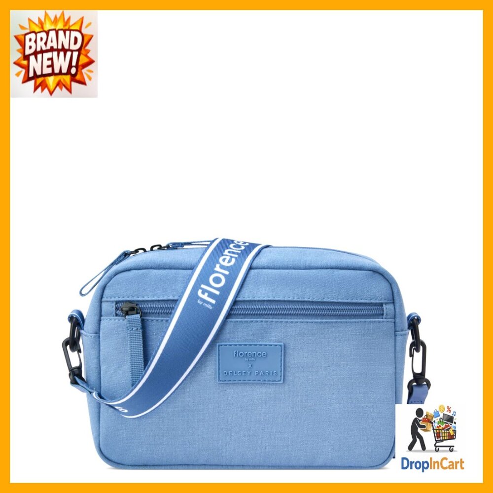 Crossbody Bag Polyester Compact Adjustable Strap … - image 1